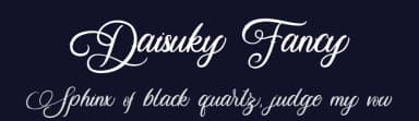 Daisuky Fancy by StringLabs Creative Studio — Script Handwritten Font — thumbnail 2