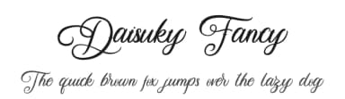 Daisuky Fancy by StringLabs Creative Studio — Script Handwritten Font — thumbnail 1