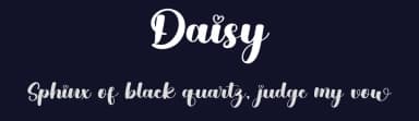 Daisy by Inermedia Studio — Script Handwritten Font — thumbnail 2