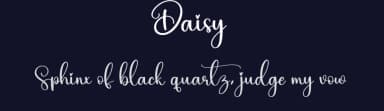 Daisy by Scratchones — Script Handwritten Font — thumbnail 2