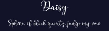 Daisy by Fillo Graphic — Script Handwritten Font — thumbnail 2