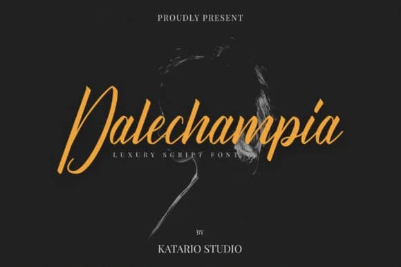 Dalechampia Font by Katario Studio — Script Handwritten Font