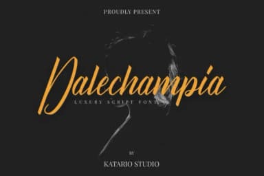 Dalechampia Font by Katario Studio — Script Handwritten Font — thumbnail 1