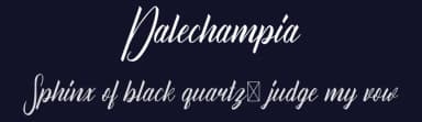 Dalechampia by Katario Studio — Script Handwritten Font — thumbnail 2