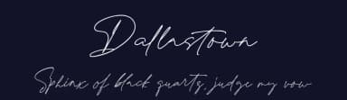 Dallastown by Etigletters — Script Handwritten Font — thumbnail 2