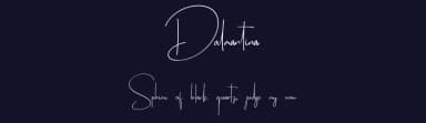 Dalmantina by Dav studio — Script Handwritten Font — thumbnail 2