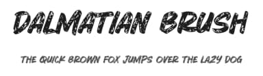 Dalmatian Brush by Gassstype — Script Handwritten Font — thumbnail 1