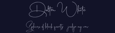 Dalton White by Madhaline Studio — Script Handwritten Font — thumbnail 2