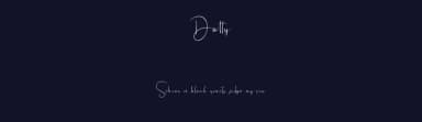 Dalty by Rezastudio — Script Handwritten Font — thumbnail 2