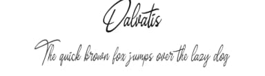 Dalvatis by Colative Studio — Script Handwritten Font — thumbnail 1