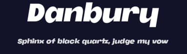 Danbury by Måns Grebäck — Sans Serif Font — thumbnail 2