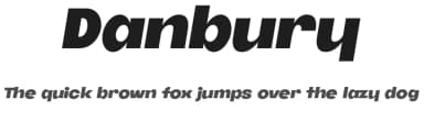 Danbury by Måns Grebäck — Sans Serif Font — thumbnail 1