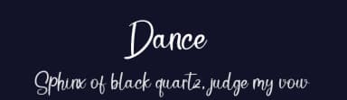Dance by Etik Fatimah — Script Handwritten Font — thumbnail 2