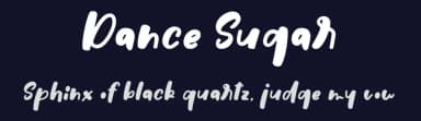 Dance Sugar by Four Lines — Script Handwritten Font — thumbnail 2