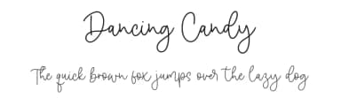 Dancing Candy by Balpirick Studio — Script Handwritten Font — thumbnail 1
