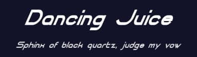 Dancing Juice by dondon nillo — Sans Serif Font — thumbnail 2