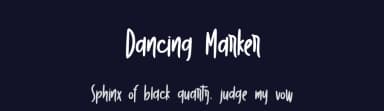 Dancing Marker by Typhoon Type - Suthi Srisopha — Script Handwritten Font — thumbnail 2