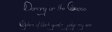 Dancing on the Grass by Maelle.K | Thomas Boucherie — Script Handwritten Font — thumbnail 2