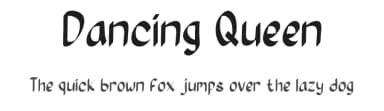 Dancing Queen by Rangkai Aksara — Script Handwritten Font — thumbnail 1