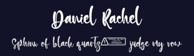 Daniel Rachel by Kong Font — Script Handwritten Font — thumbnail 2