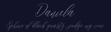 Daniela by Pollem Studio — Script Handwritten Font — thumbnail 2