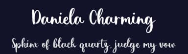 Daniela Charming by Sronstudio — Script Handwritten Font — thumbnail 2