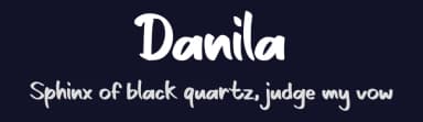 Danila by Letterayu — Script Handwritten Font — thumbnail 2