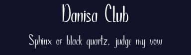 Danisa Club by Graphicxell — Script Handwritten Font — thumbnail 2