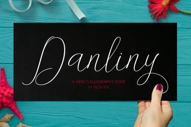 Danliny Font by Picatype Studio — Script Handwritten Font — thumbnail 1