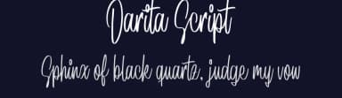 Darita Script by Colative Studio — Script Handwritten Font — thumbnail 2