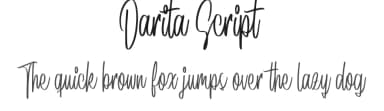 Darita Script by Colative Studio — Script Handwritten Font — thumbnail 1