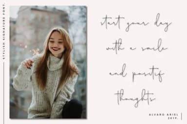 Dark Saturday Font by Cherryline Master — Script Handwritten Font — thumbnail 2