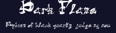 Dark Flame by DyBlaze — Script Handwritten Font — thumbnail 2