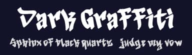 Dark Graffiti by Yoga Letter — Script Handwritten Font — thumbnail 2