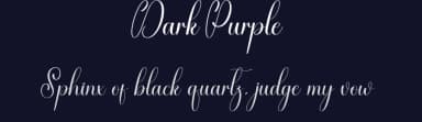 Dark Purple by Andi Moz — Script Handwritten Font — thumbnail 2