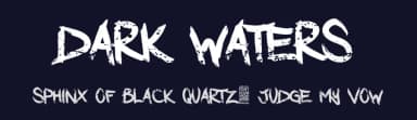 Dark Waters by Murder Fonts — Script Handwritten Font — thumbnail 2