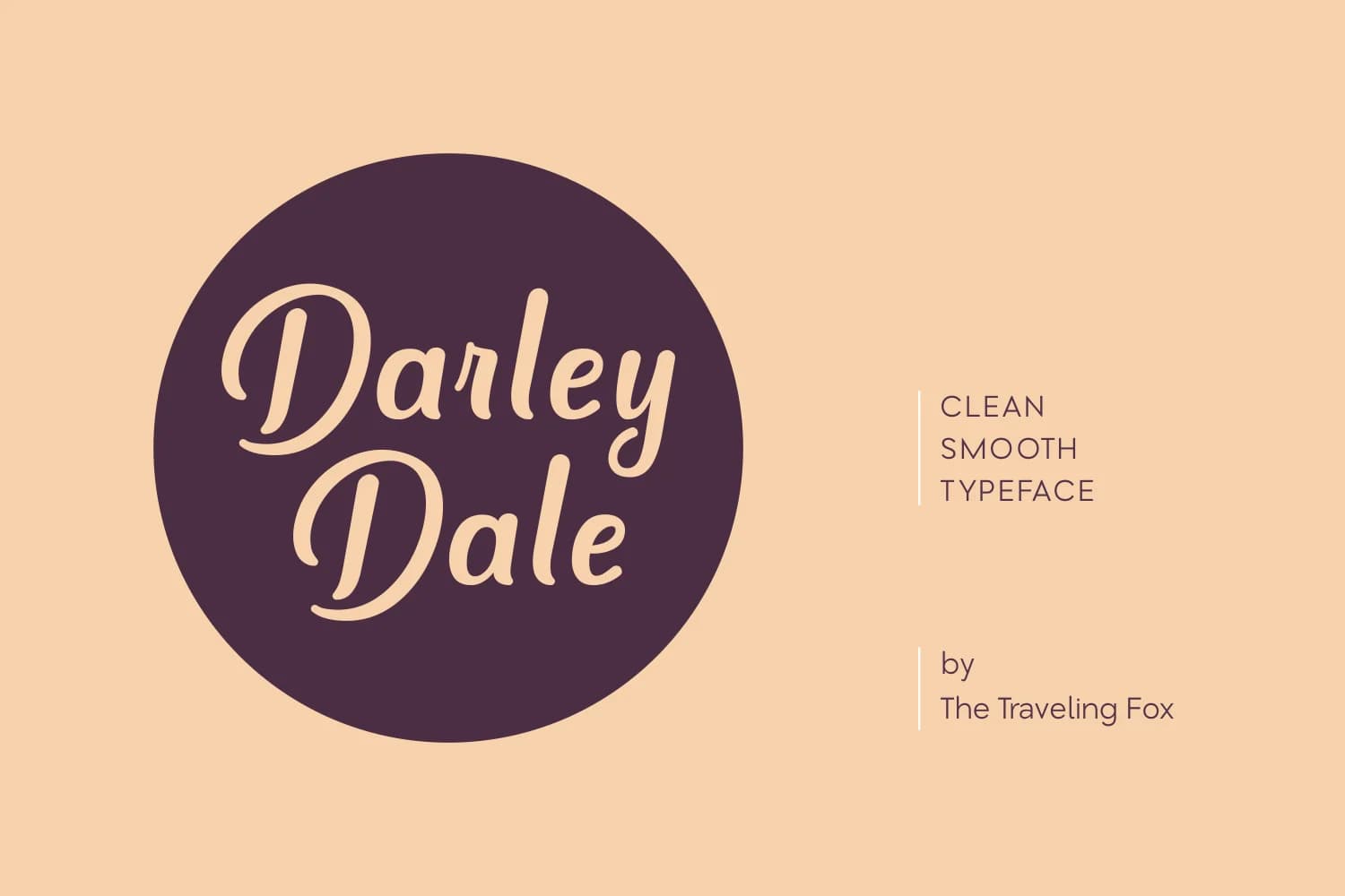 Darley Dale Font by The Traveling Fox — Script Handwritten Font