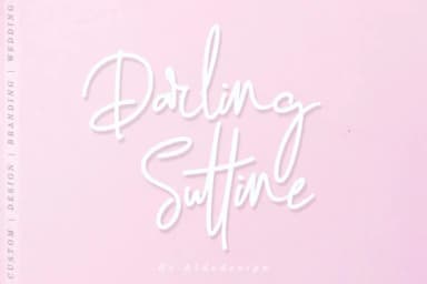 Darling Suttine Font by aldedesign — Script Handwritten Font — thumbnail 7