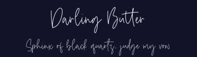 Darling Butter by Timur Type — Script Handwritten Font — thumbnail 2