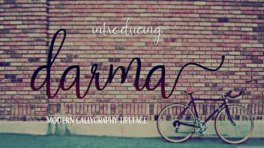 Darma Font by maydhen studio — Script Handwritten Font — thumbnail 1