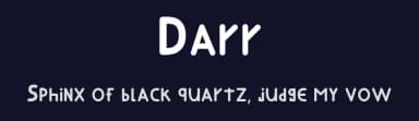 Darr by Darwin Rodriguez — Script Handwritten Font — thumbnail 2