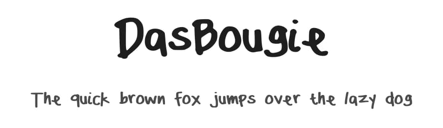 DasBougie by Jessica Mayuga — Script Handwritten Font