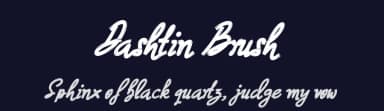 Dashtin Brush by Cikareotype Studio — Script Handwritten Font — thumbnail 2