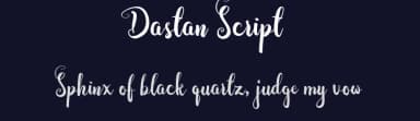 Dastan Script by Royaltype — Script Handwritten Font — thumbnail 2