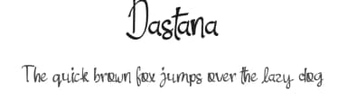 Dastana by Arif Studios — Script Handwritten Font — thumbnail 1