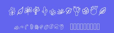 Daun by Werdi Nur — Dingbats Font — thumbnail 3