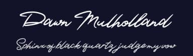 Dawn Mulholland by Staircase Studio — Script Handwritten Font — thumbnail 2