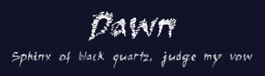 Dawn by Manuel Ramos — Script Handwritten Font — thumbnail 2