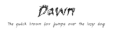 Dawn by Manuel Ramos — Script Handwritten Font — thumbnail 1
