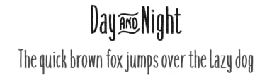 Day&Night by Only Fonts — Script Handwritten Font — thumbnail 1